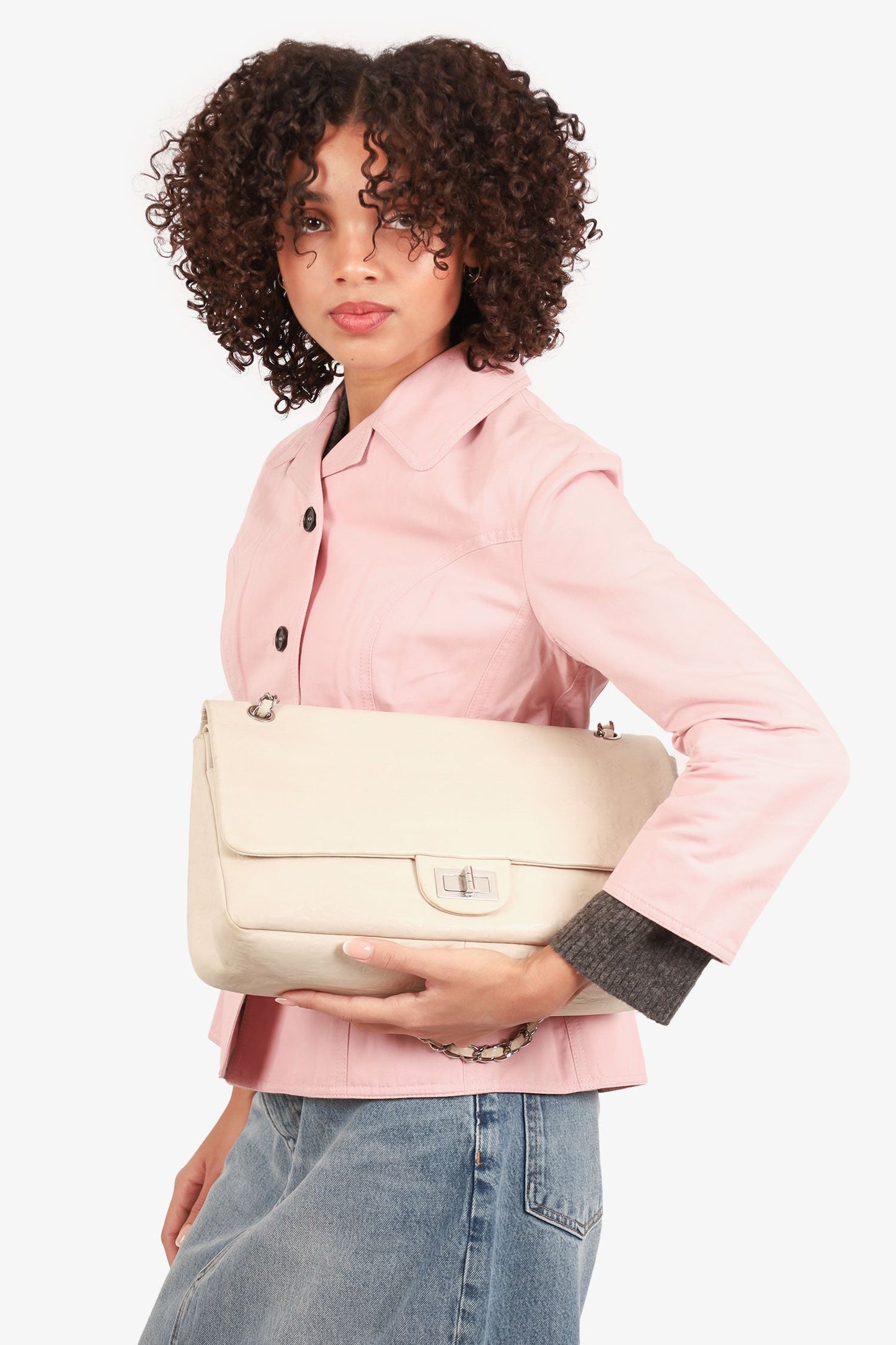 Chanel ™ 2008-09 White Flap Bag - Rovelle Bags