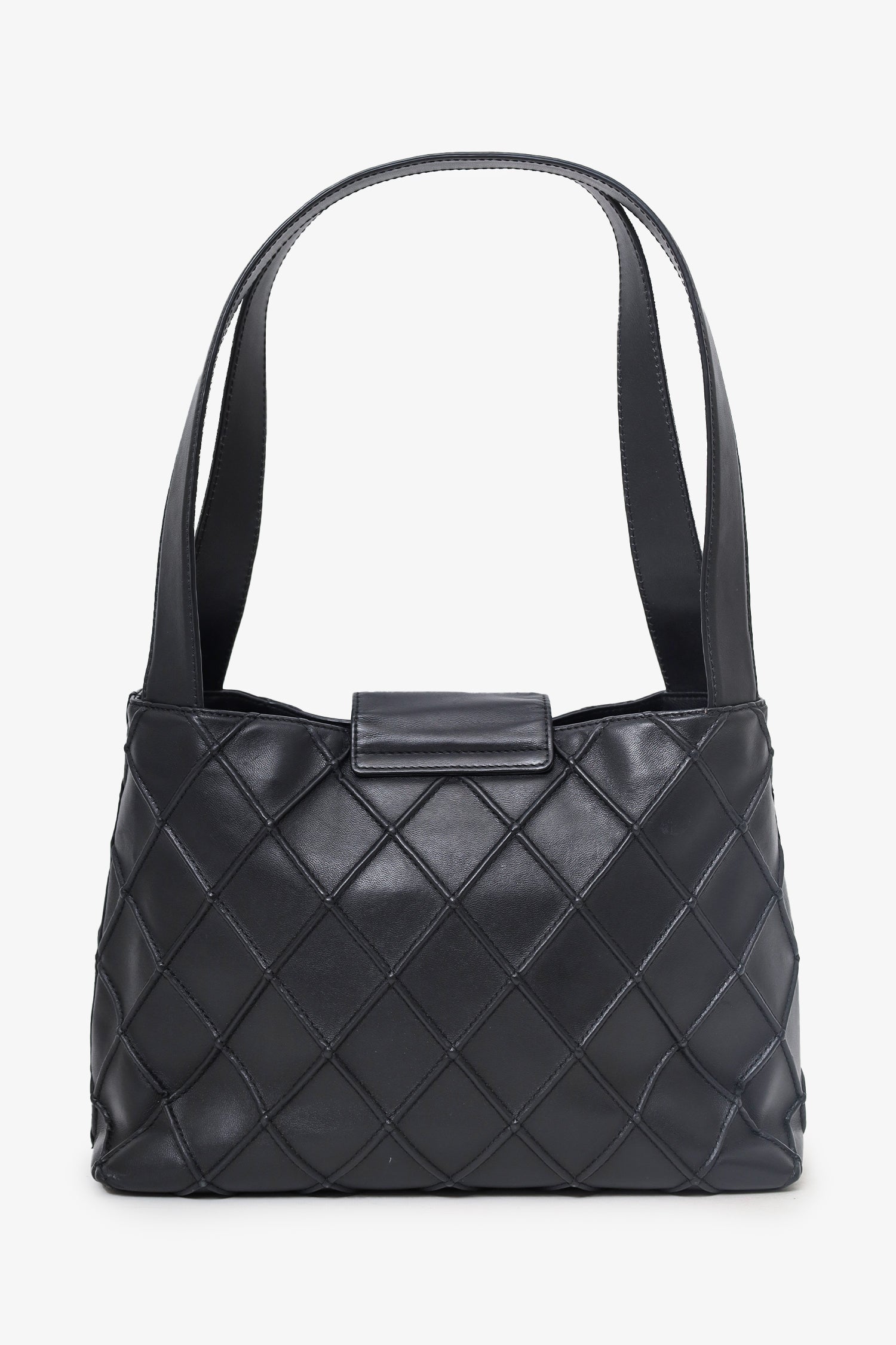 Chanel ™ 2000-02 Black Shoulder Bag - Rovelle Bags