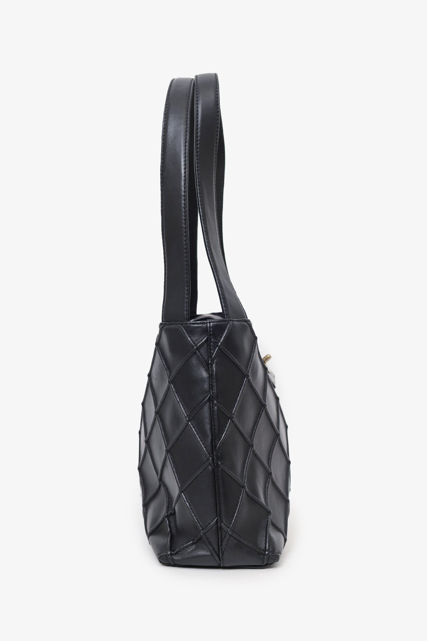 Chanel ™ 2000-02 Black Shoulder Bag - Rovelle Bags