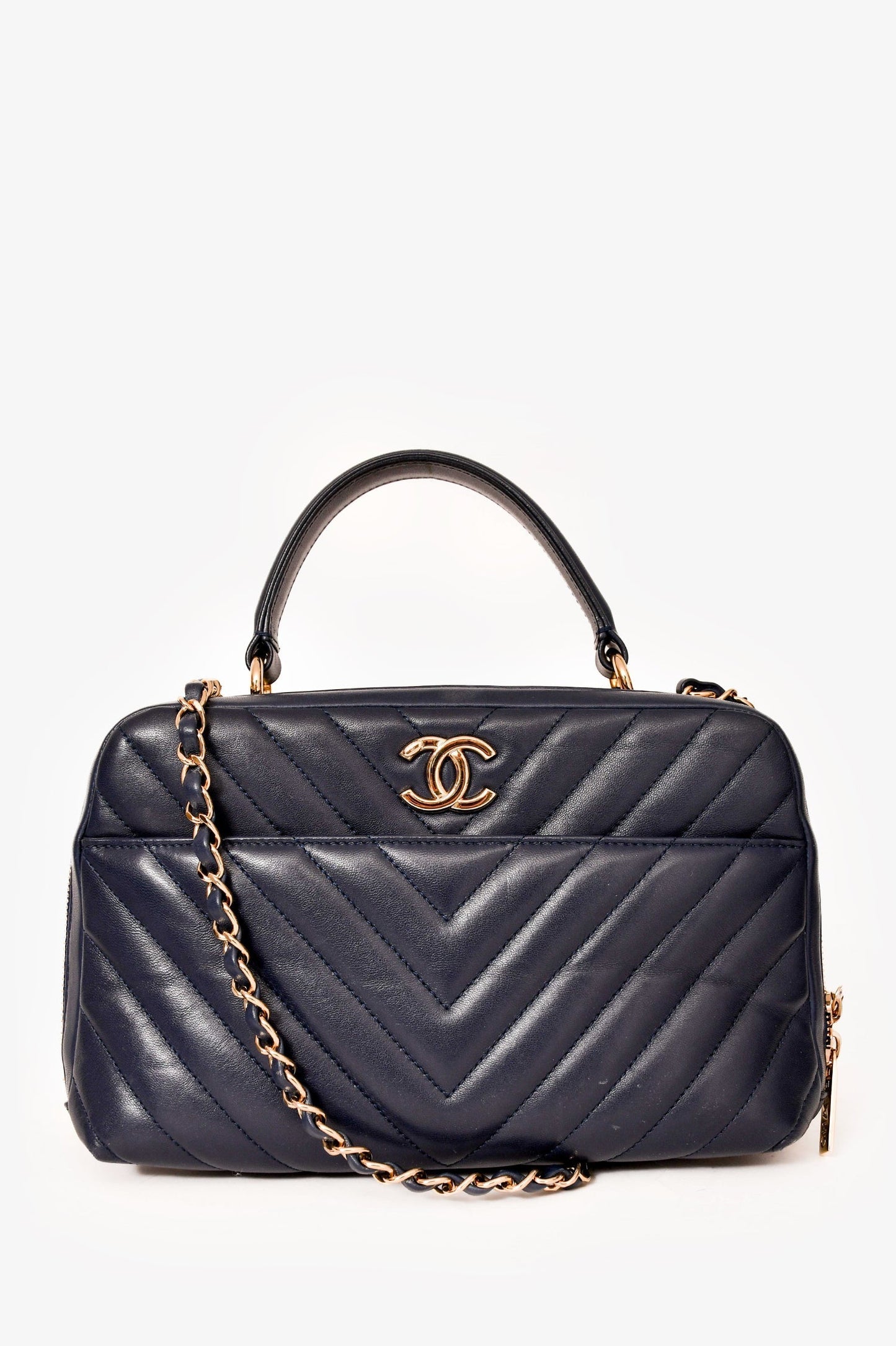 Chanel ™ 2018 Navy Handbag - Rovelle Bags