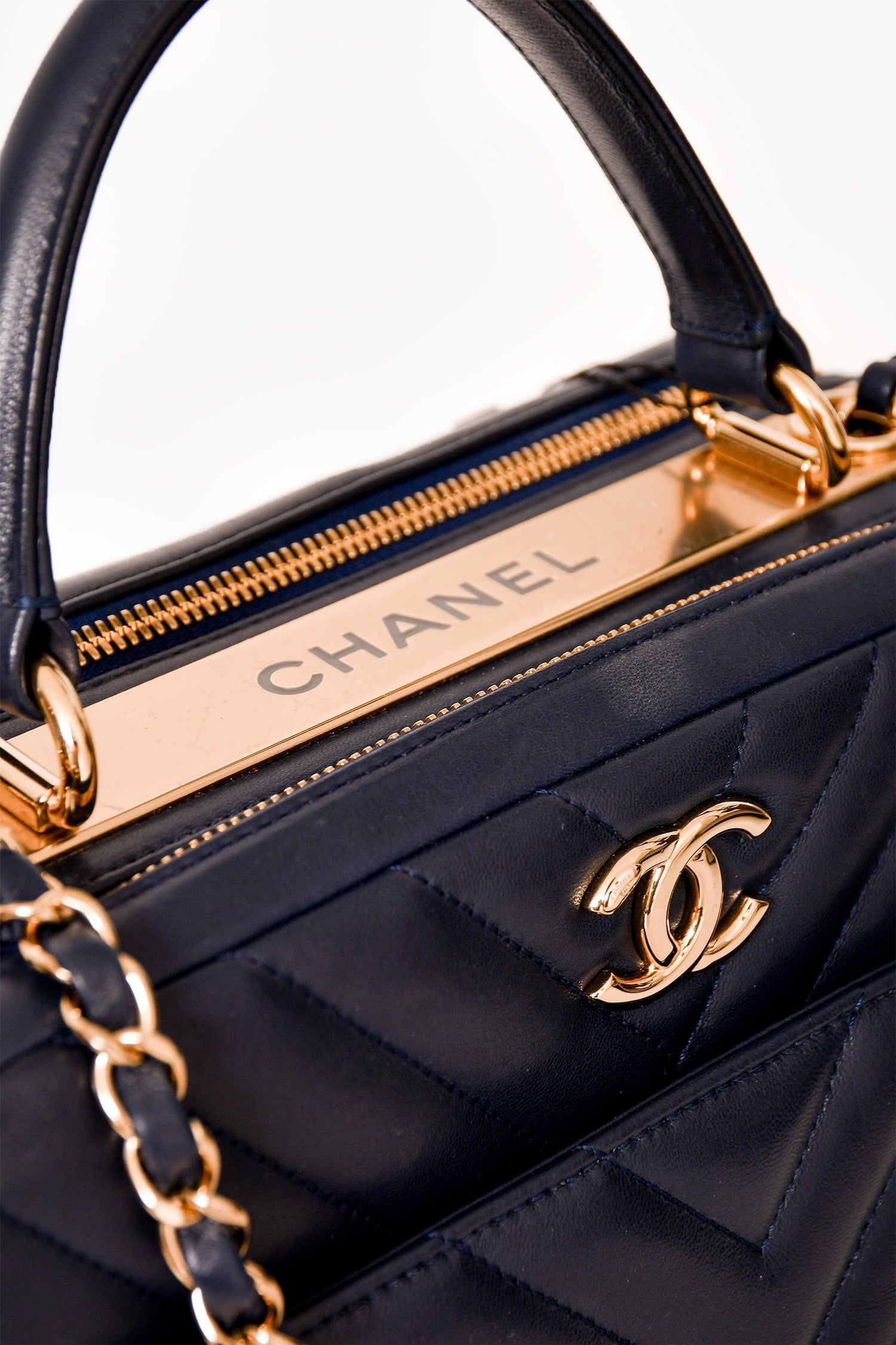 Chanel ™ 2018 Navy Handbag - Rovelle Bags