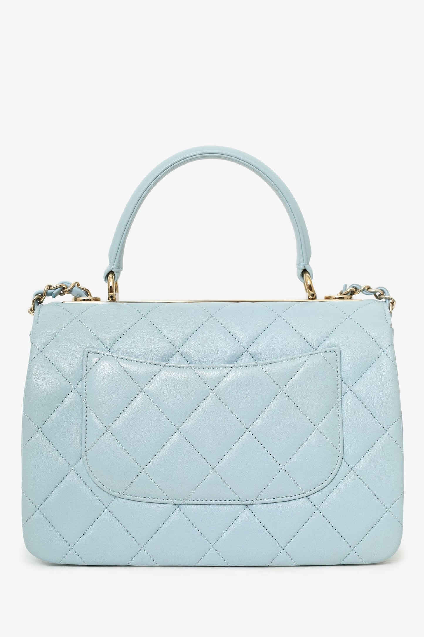 Chanel ™ Blue Quilted Handbag - Rovelle Bags