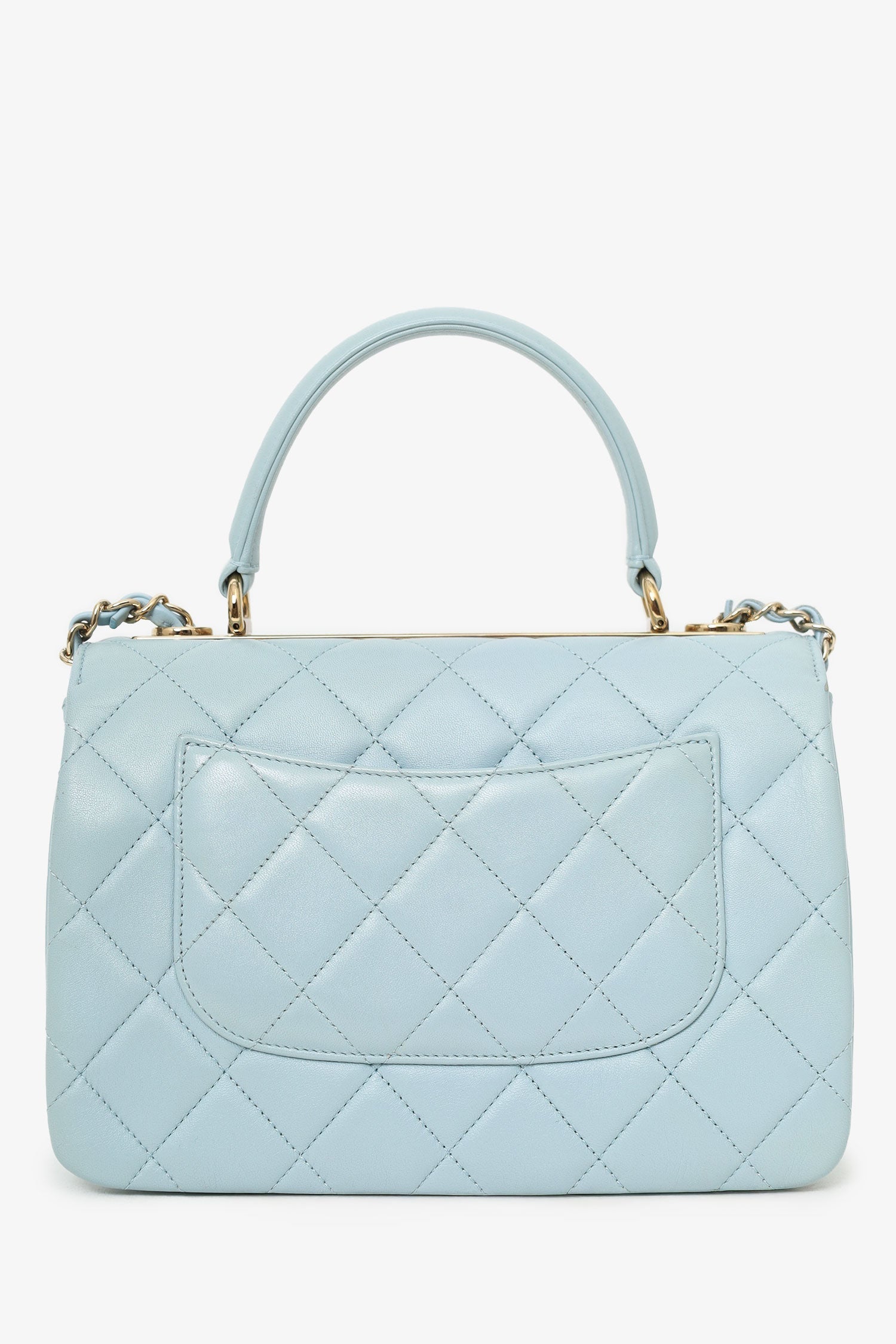 Chanel ™ Blue Quilted Handbag - Rovelle Bags