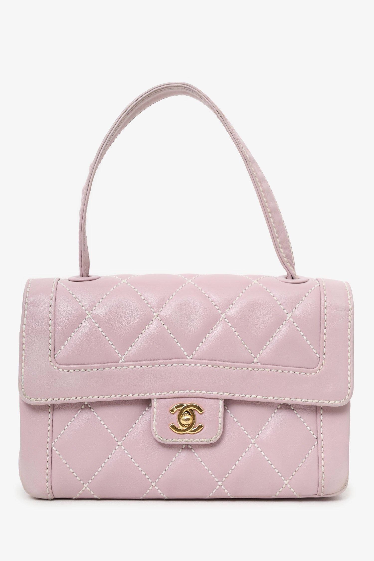 Chanel ™ 2004-05 Lilac Flap Bag - Rovelle Bags