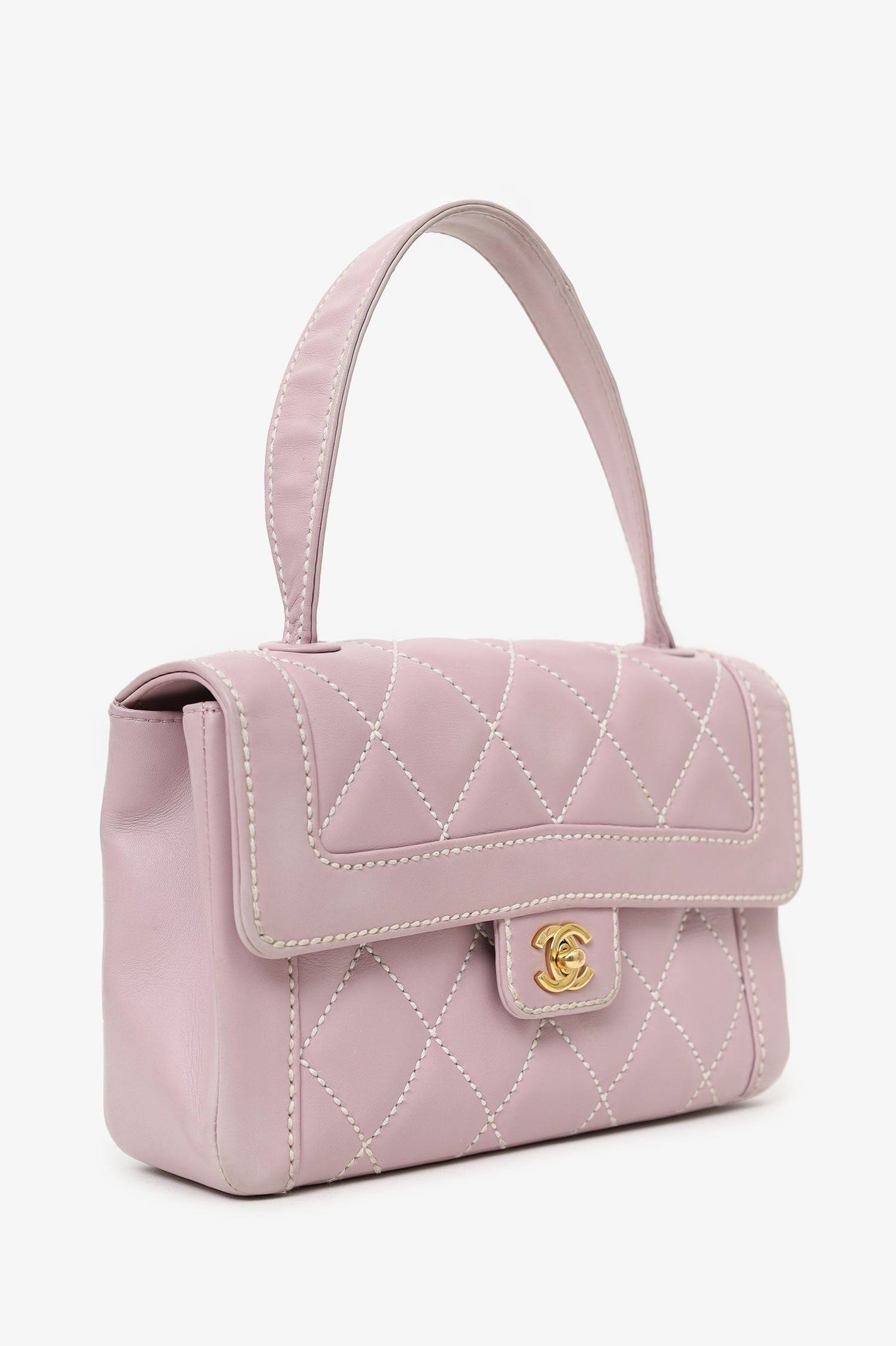 Chanel ™ 2004-05 Lilac Flap Bag - Rovelle Bags