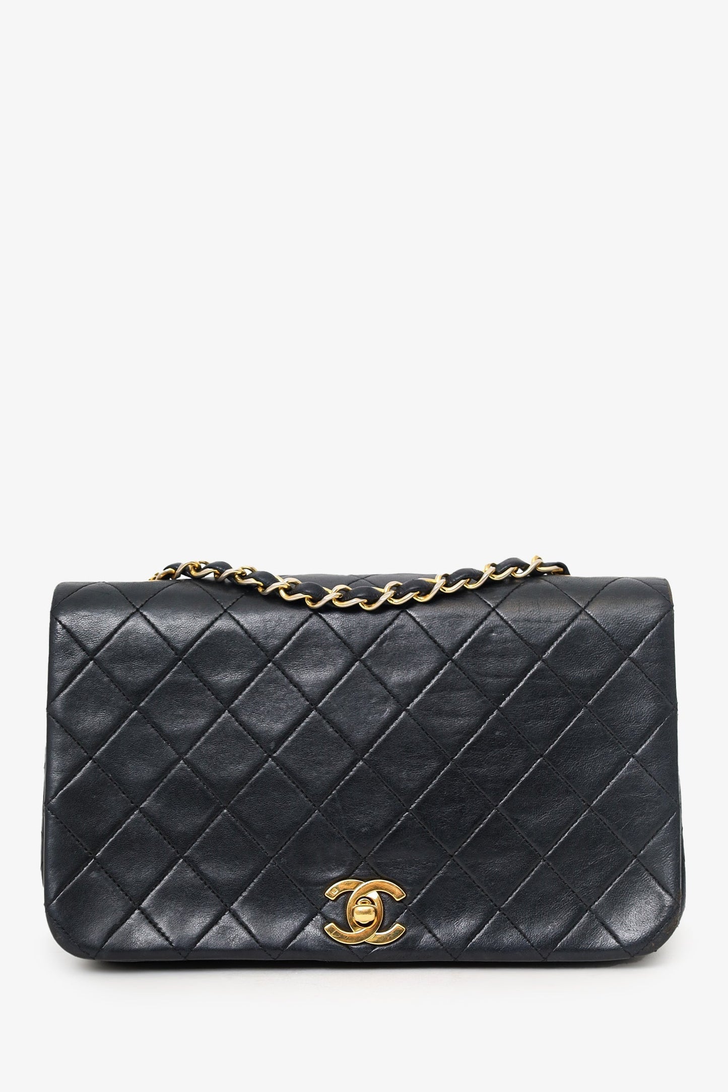 Chanel ™ 1989-91 Black Flap Bag - Rovelle Bags