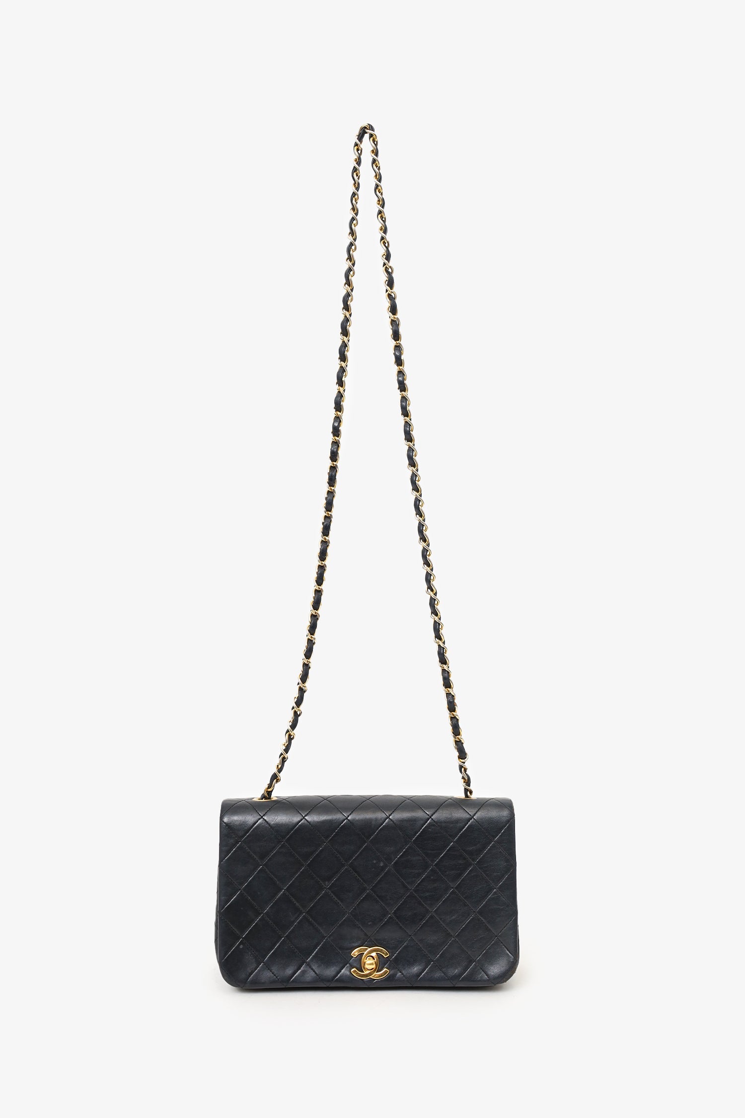 Chanel ™ 1989-91 Black Flap Bag - Rovelle Bags