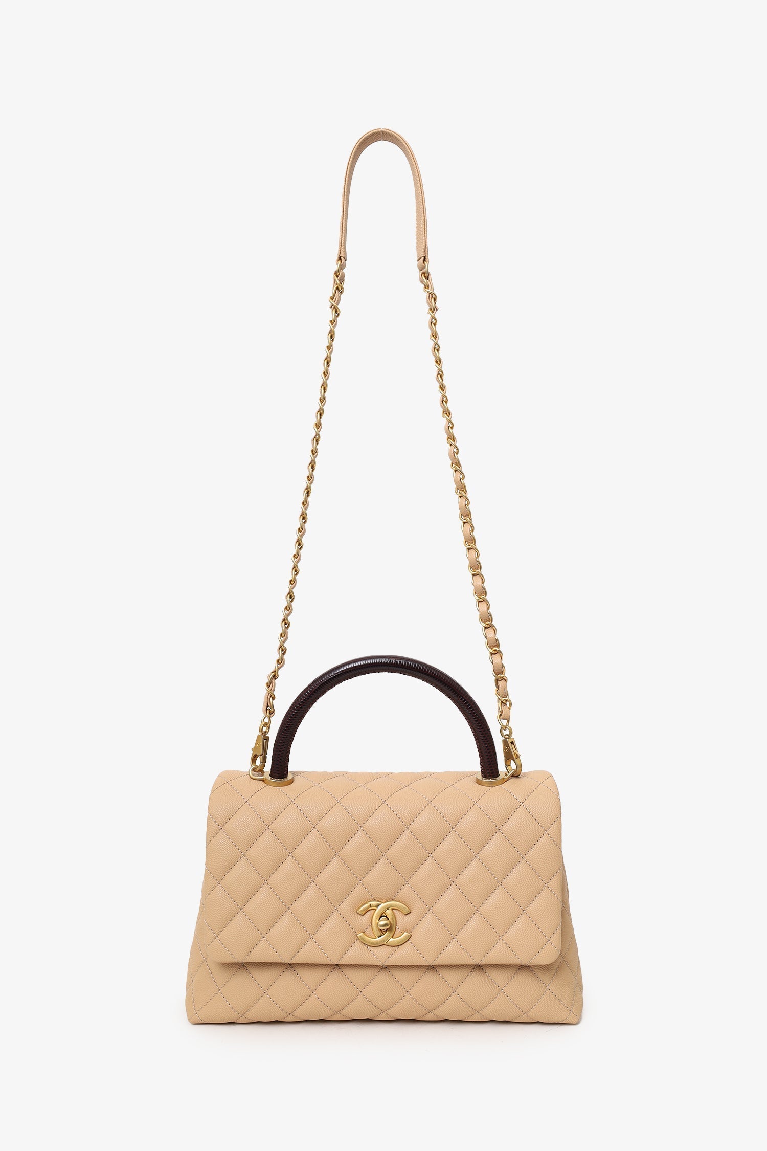 Chanel Coco Handle Handbag - Rovelle Bags