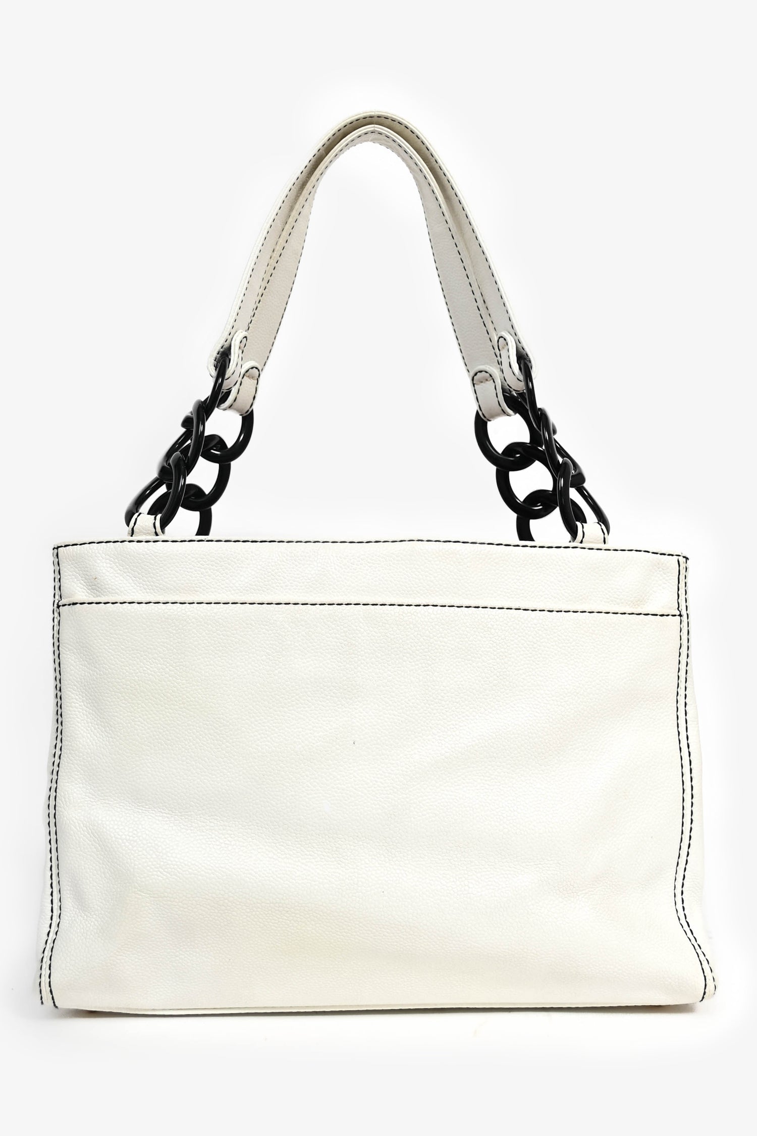 Chanel ™ 2004-05 White Tote Bag - Rovelle Bags