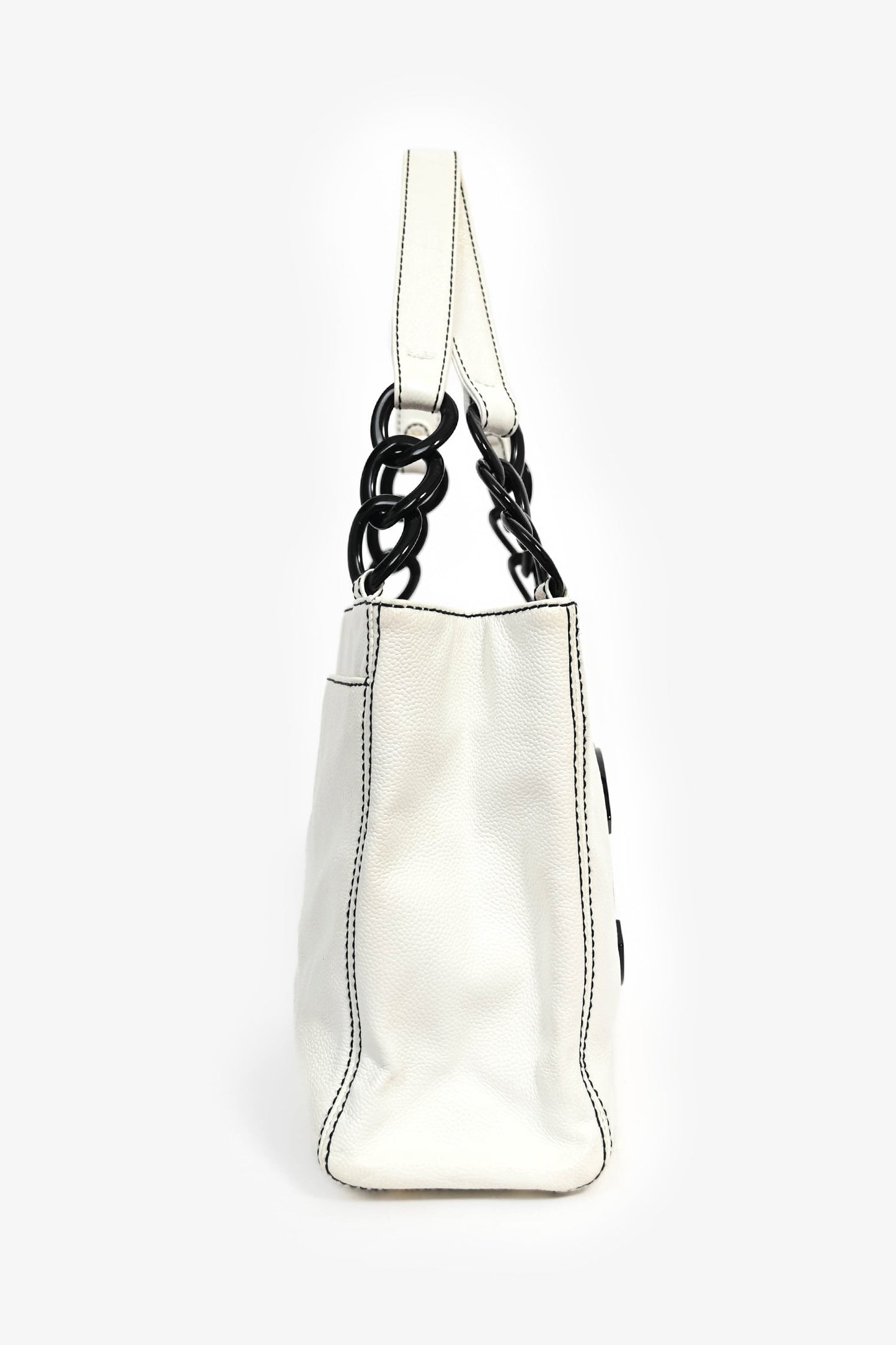 Chanel ™ 2004-05 White Tote Bag - Rovelle Bags