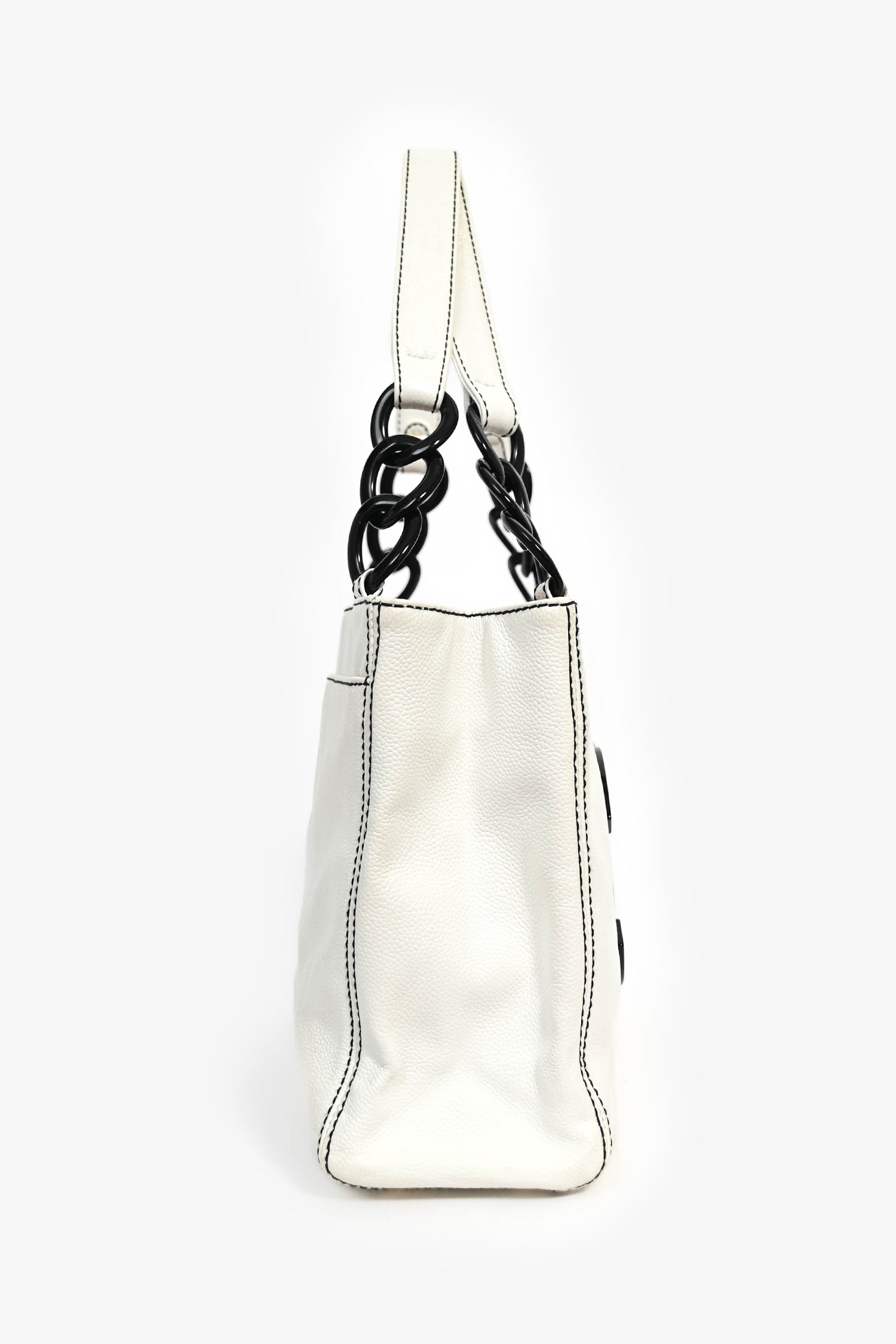 Chanel ™ 2004-05 White Tote Bag - Rovelle Bags