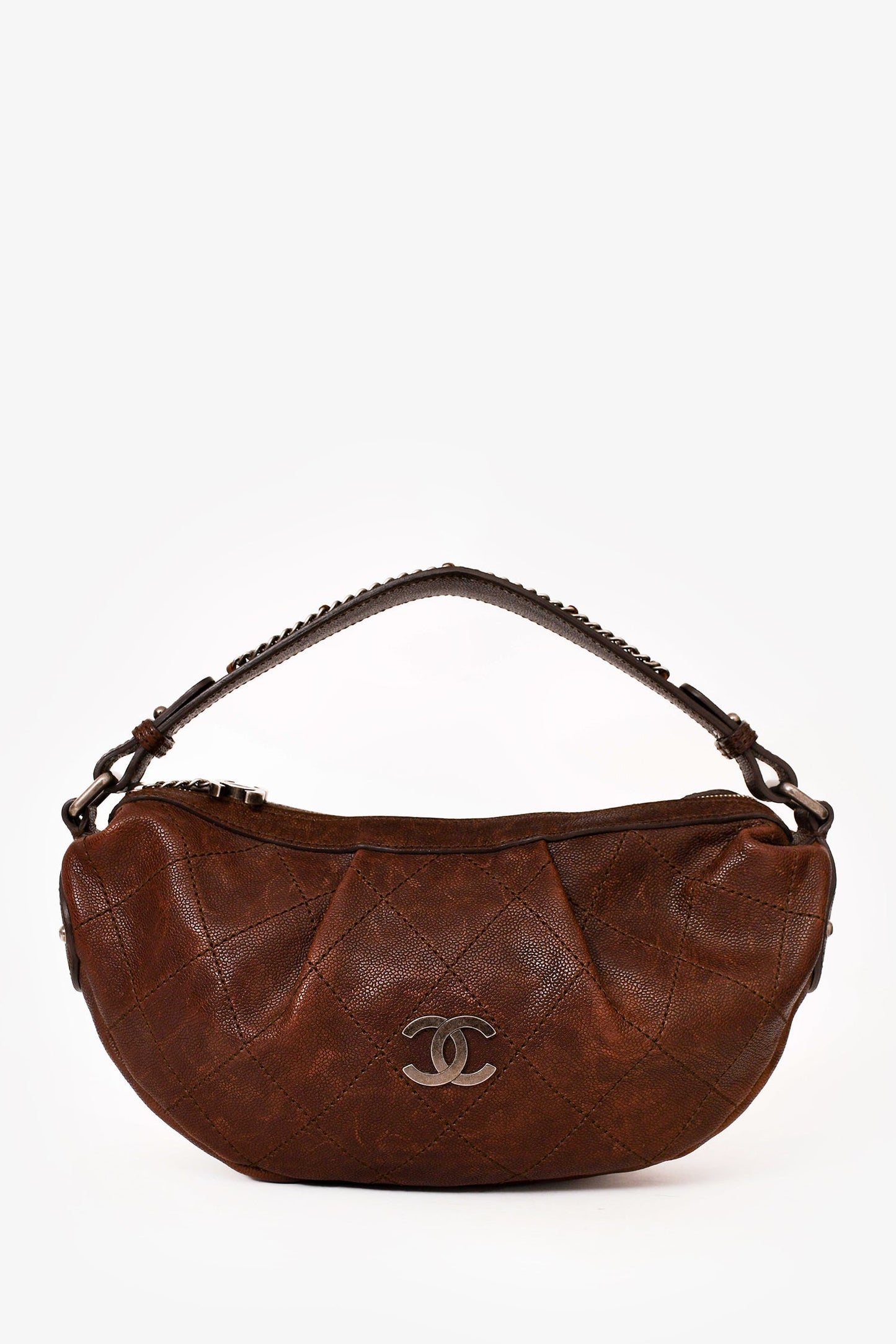 Chanel ™ 2005/2006 Brown Hobo Bag - Rovelle Bags