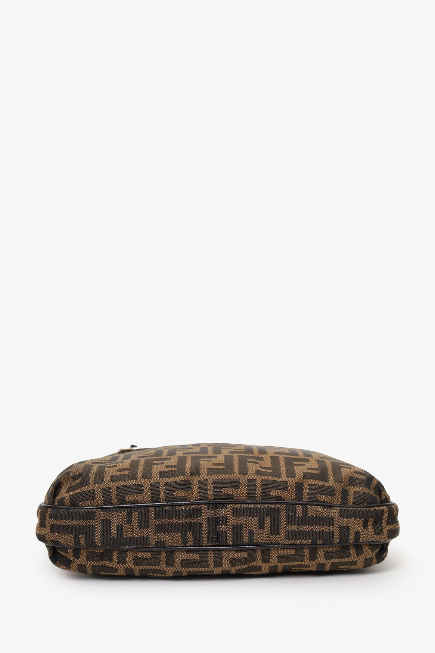 Fendi Brown Zucca Canvas Crossbody Bag