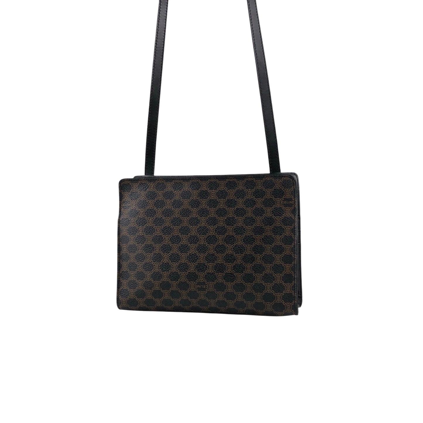 CELINE Macadam Shoulder bag Black