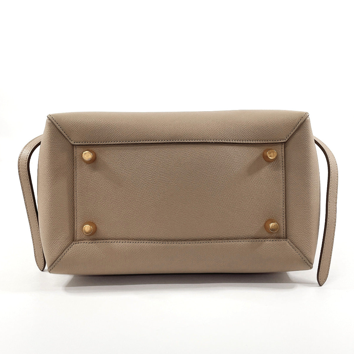 CELINE Shoulder Bag leather beige Belt bag mini Women