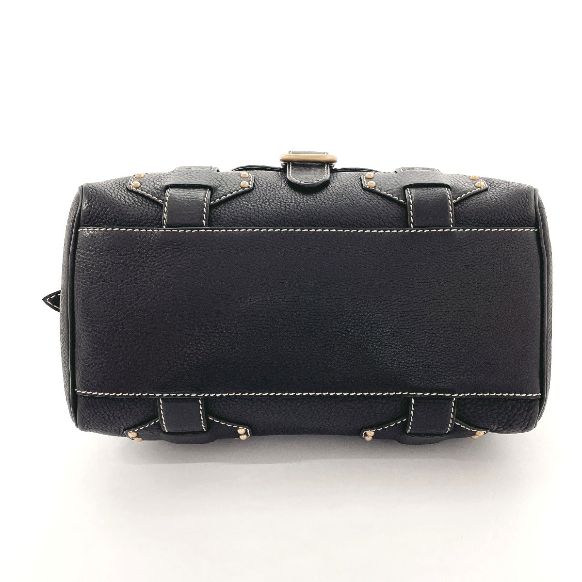 CELINE Handbag leather black Women