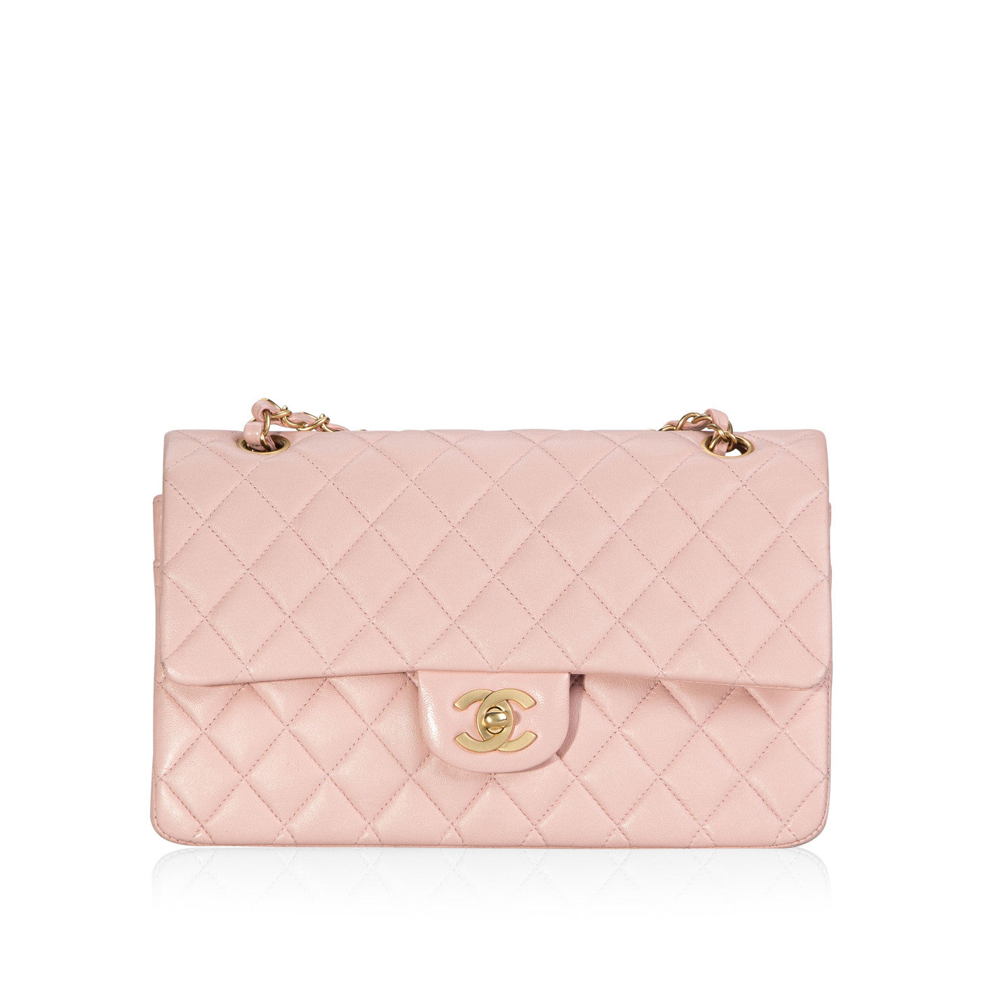 Chanel Classic Flap Lambskin Gold Shoulder Bag Style 4
