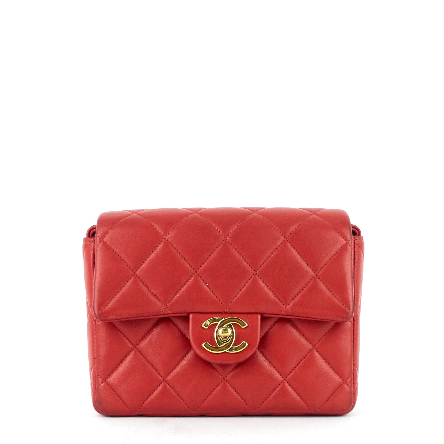 Chanel Classic Square Lambskin Leather Flap Bag