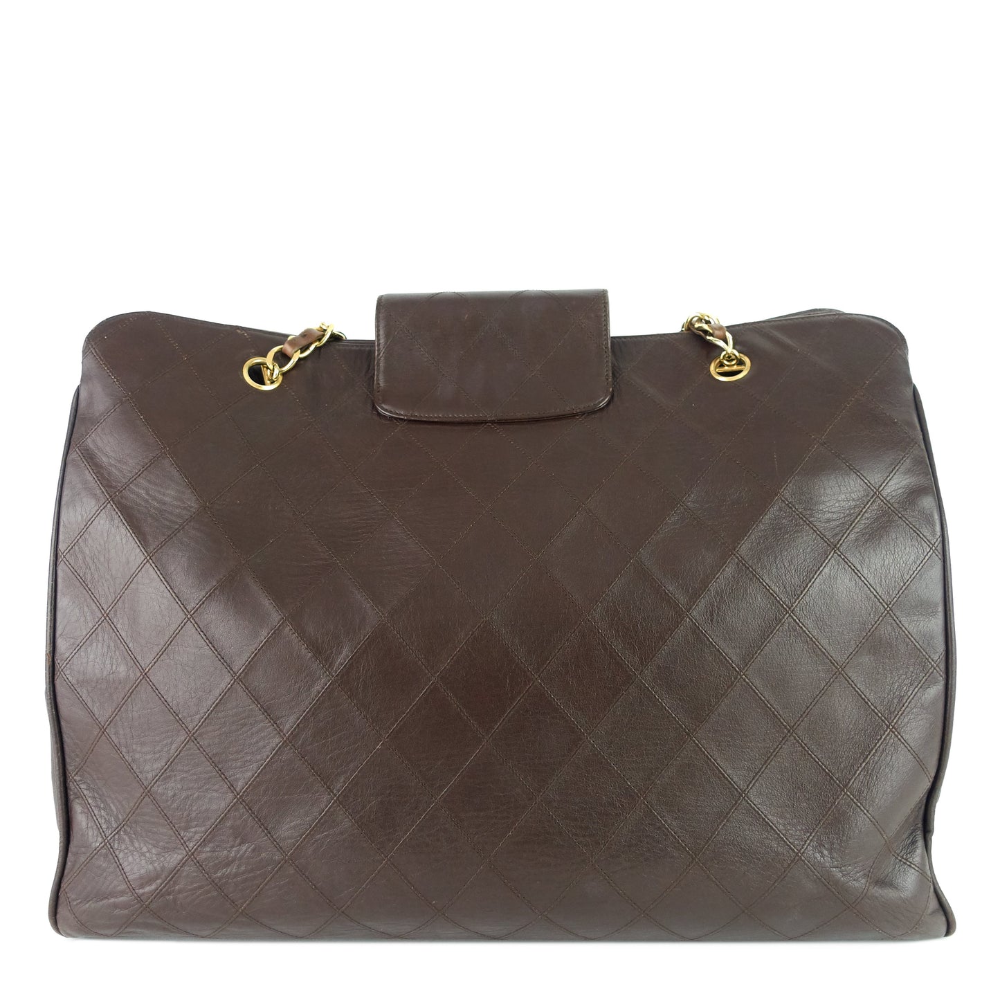 Chanel Supermodel Weekender Large Calfskin Leather Bag