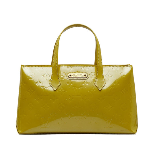 LOUIS VUITTON Monogram Vernis Wilshire PM Handbag