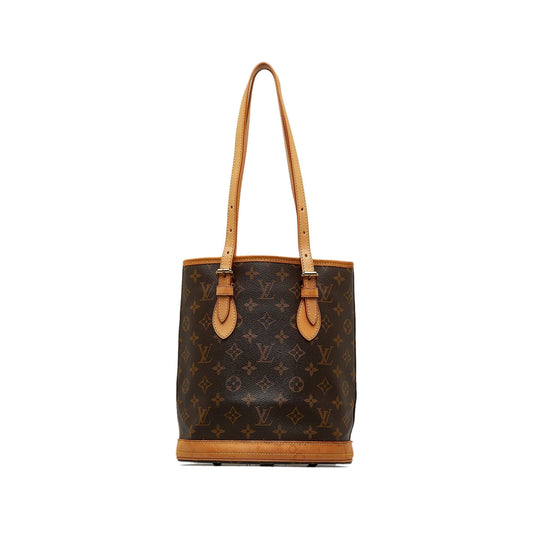 LOUIS VUITTON Monogram Bucket PM Bucket Bag