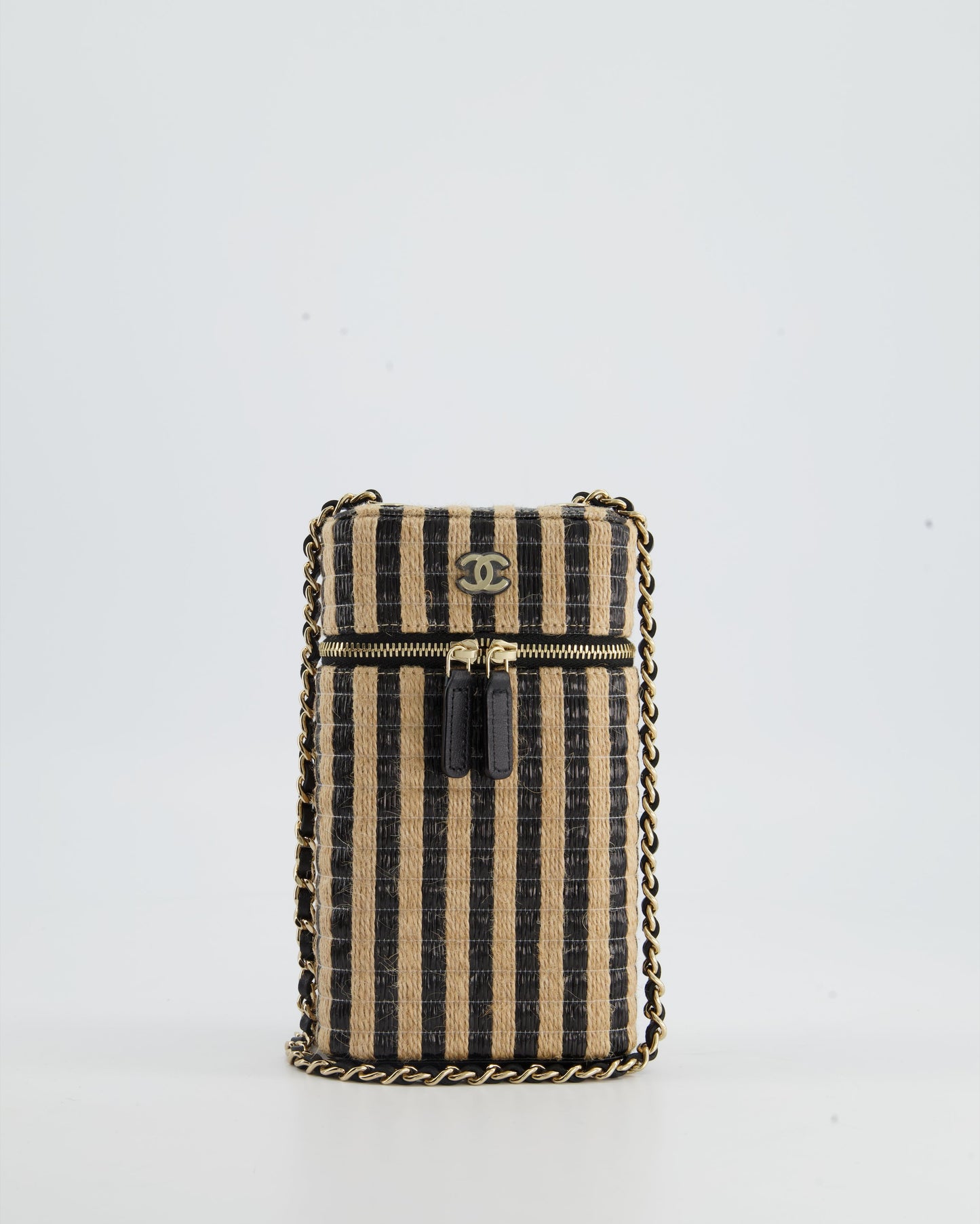 Chanel *HOT* Chanel Raffia Vanity 21P Vanity Bag - Rovelle Bags