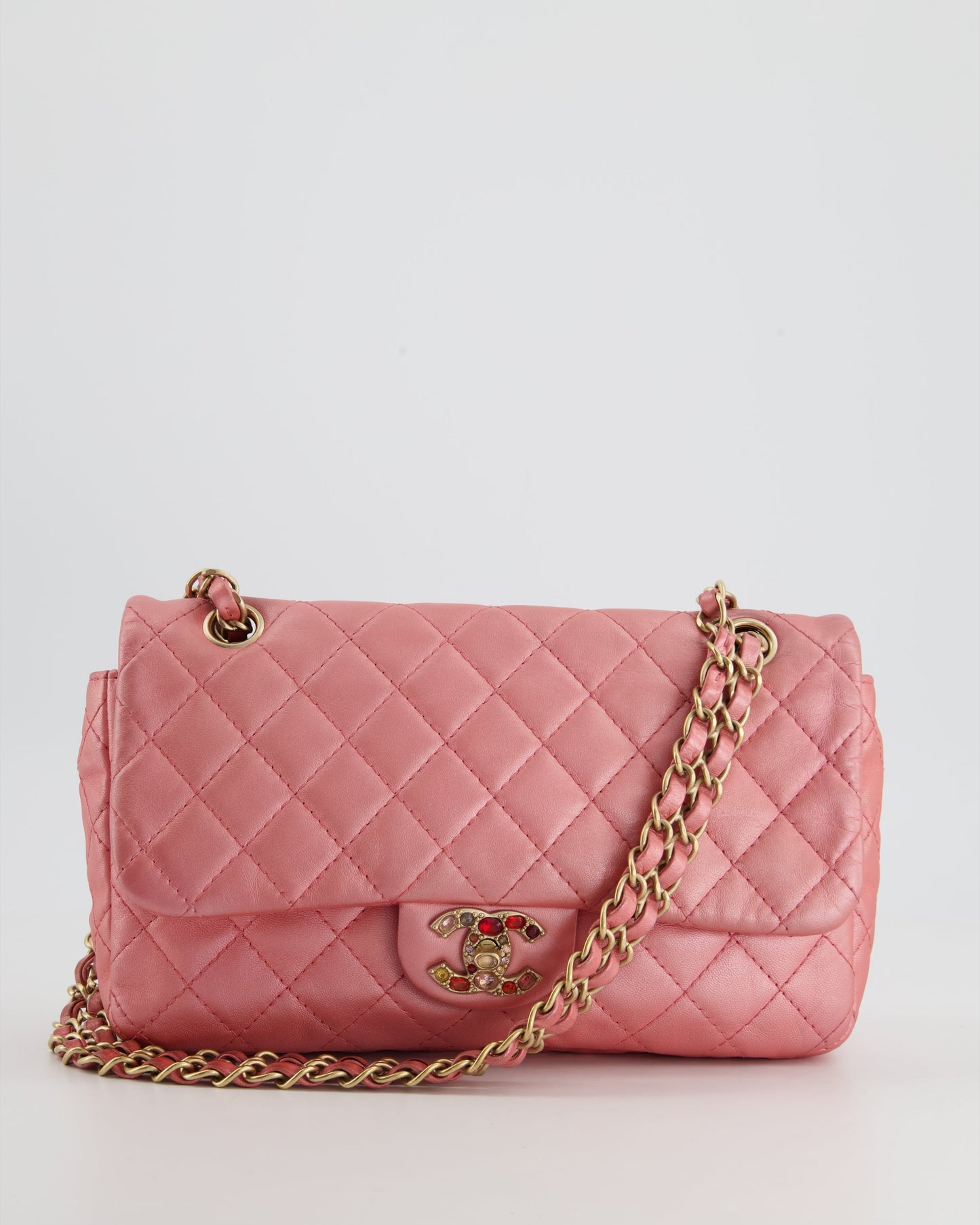 Chanel *LIMITED EDITION* Chanel Pink Metallic Shoulder Bag - Rovelle Bags