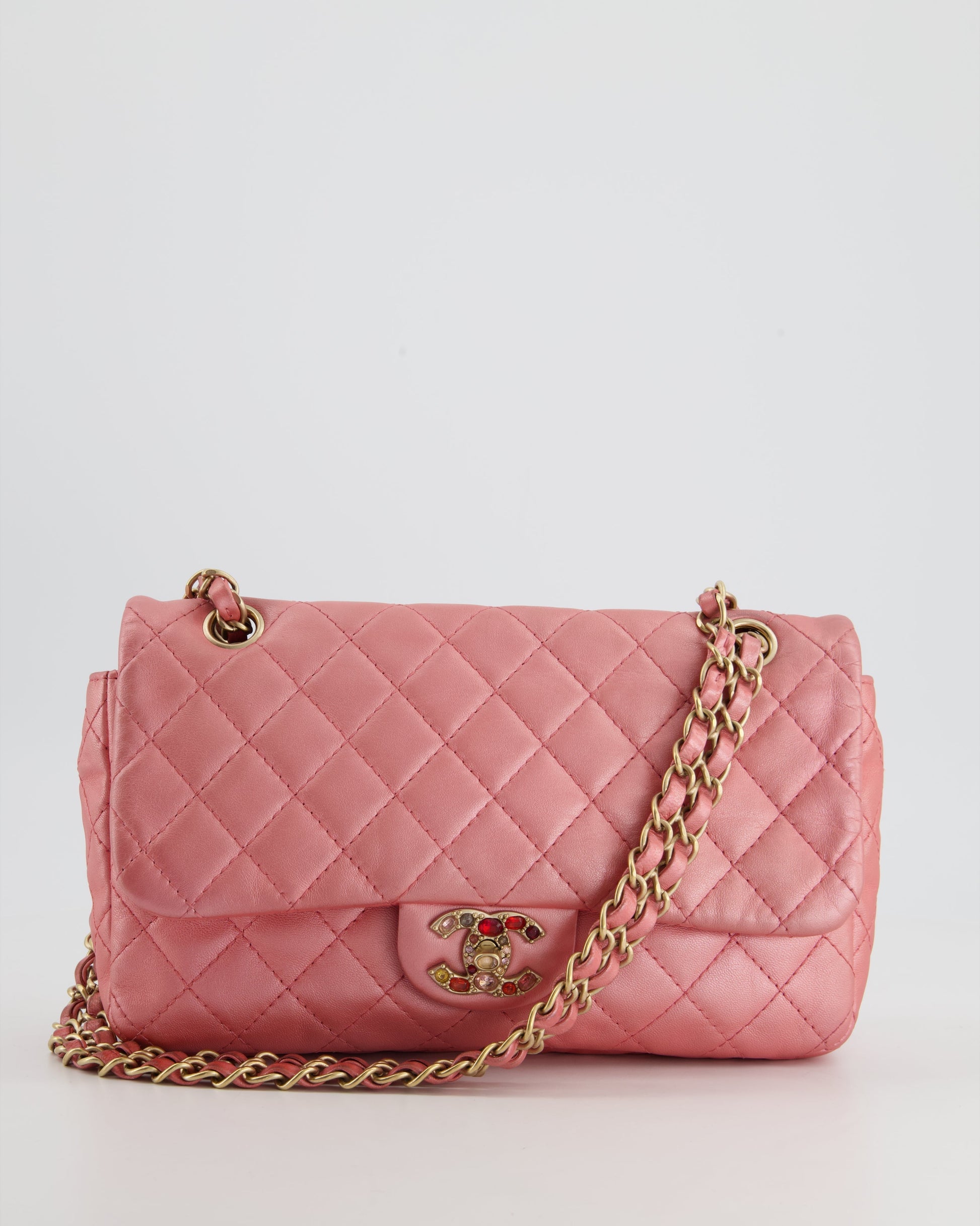 Chanel *LIMITED EDITION* Chanel Pink Metallic Shoulder Bag - Rovelle Bags