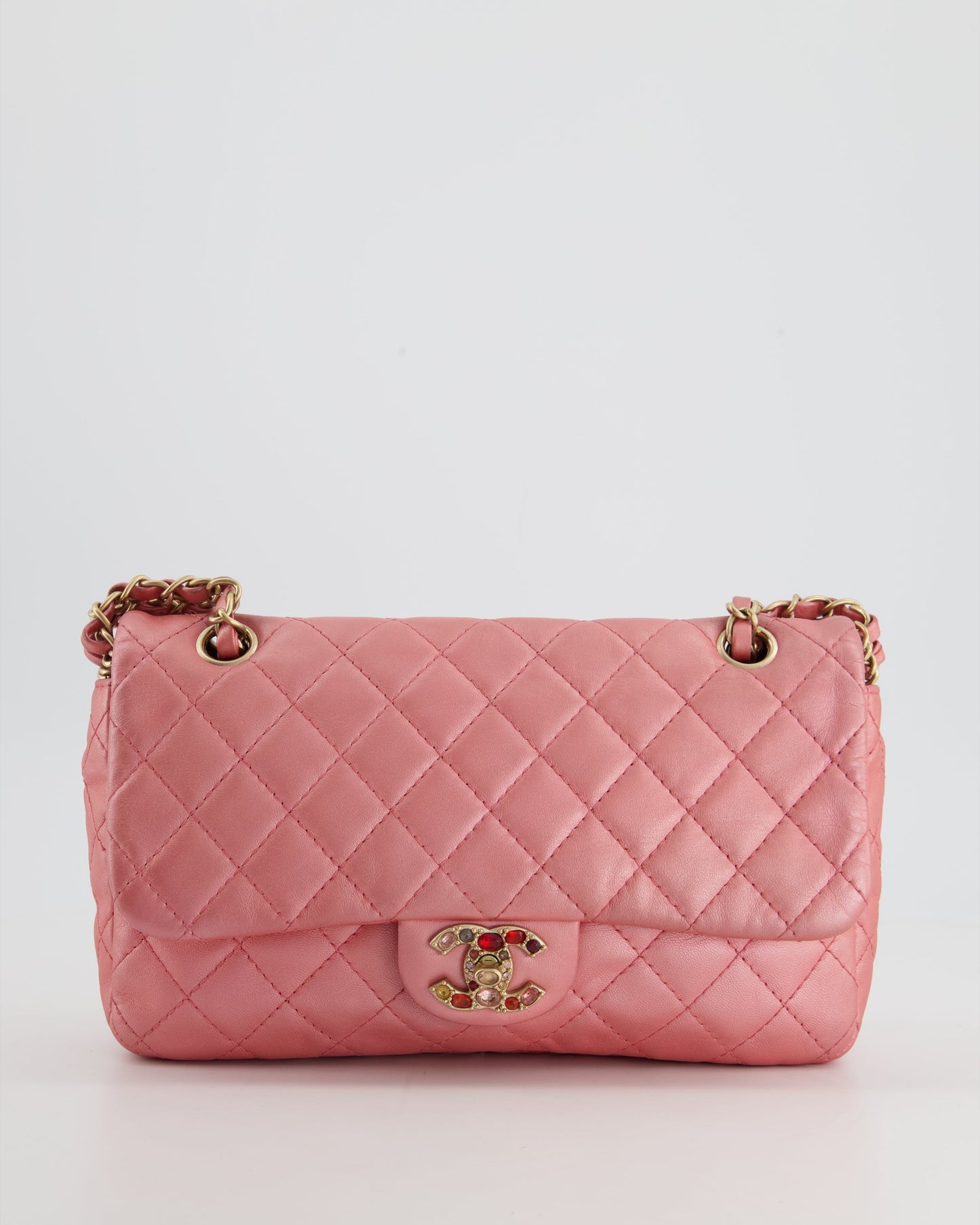 Chanel *LIMITED EDITION* Chanel Pink Metallic Shoulder Bag - Rovelle Bags
