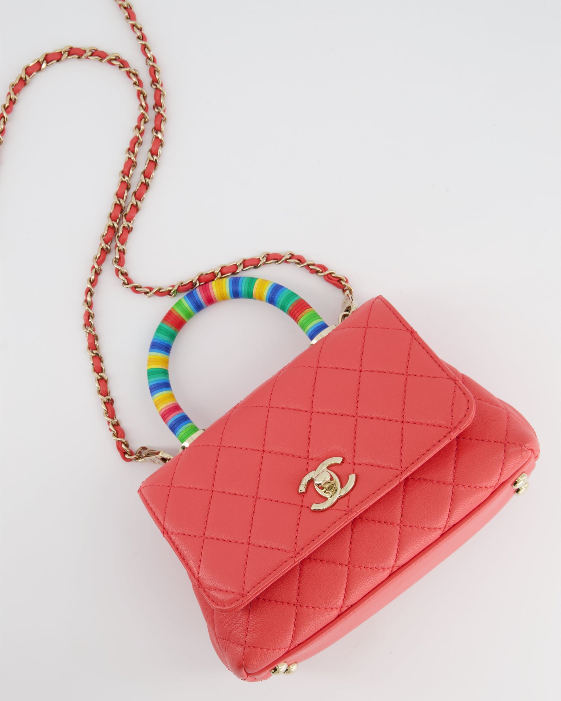 Chanel *RARE* Chanel Pink Extra Mini Handbag - Rovelle Bags