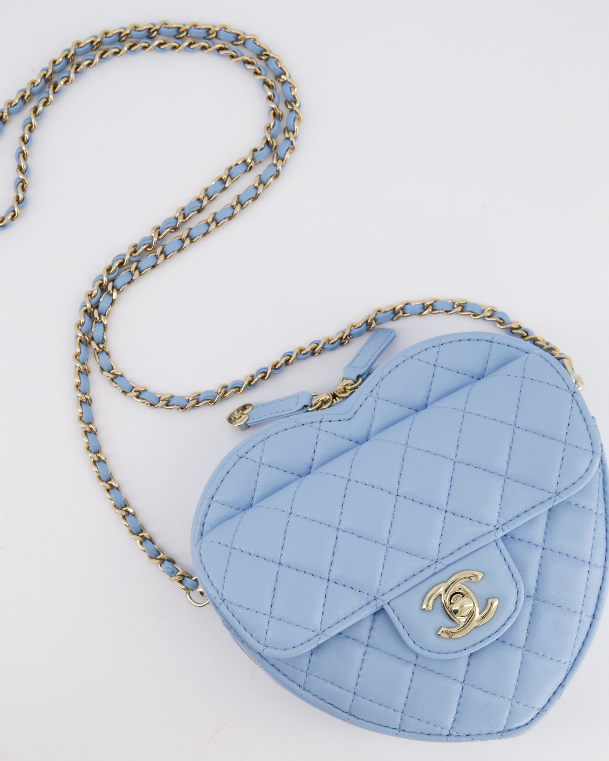 Chanel Heart Clutch - Almora Bags