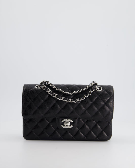 Chanel Black Small Classic Double Flap Flap Bag - Rovelle Bags
