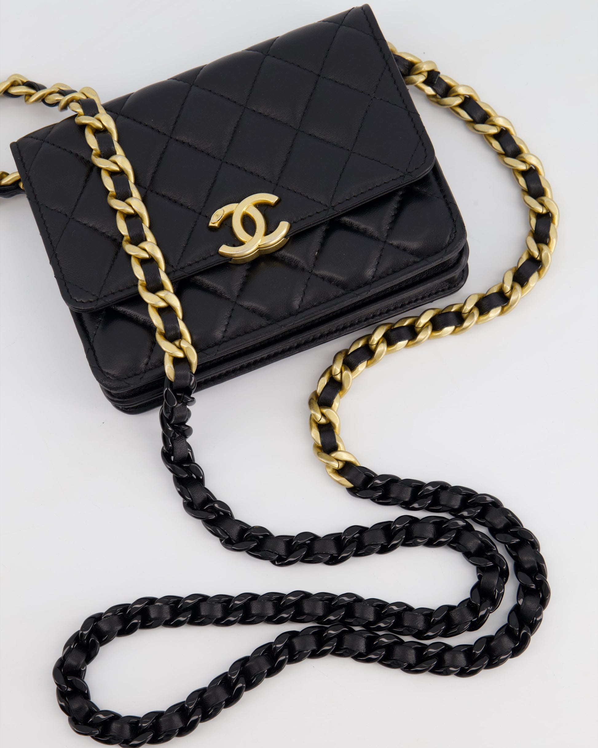 Chanel *HOT* Chanel Black Mini Seasonal Flap Bag - Rovelle Bags