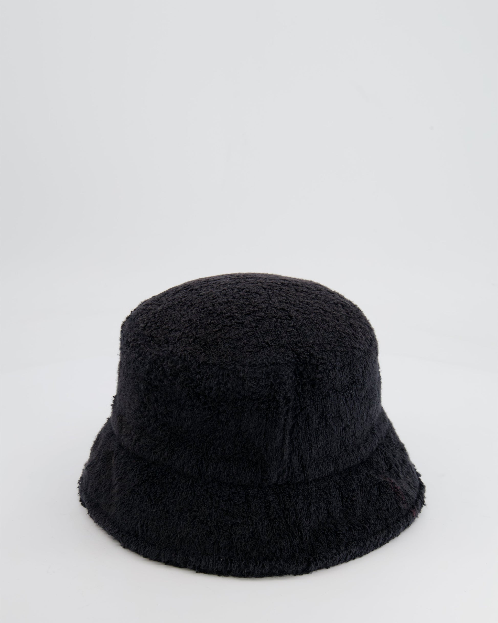 Chanel Black Terry Towelling Bucket Hat Handbag - Rovelle Bags