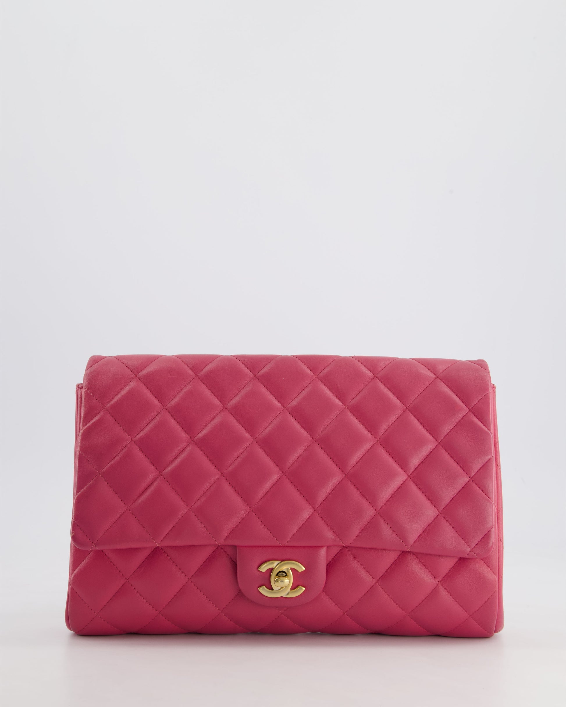 Chanel Pink Timeless Clutch on Chain Clutch Bag - Rovelle Bags