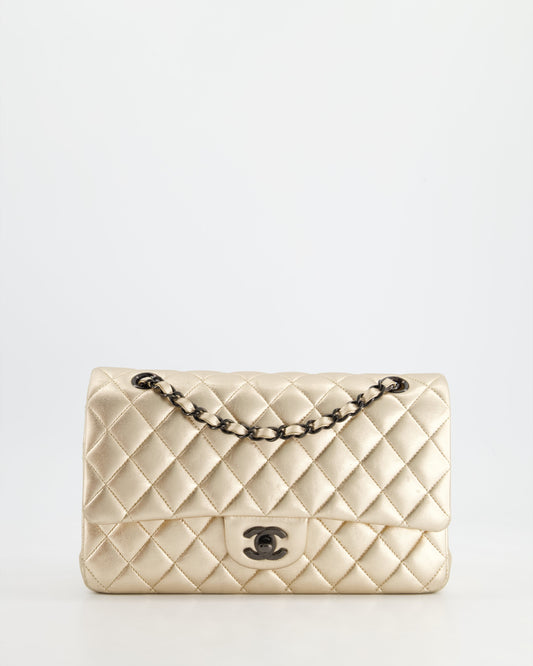 Chanel *SUPER RARE* Chanel Metallic Gold Flap Bag - Rovelle Bags