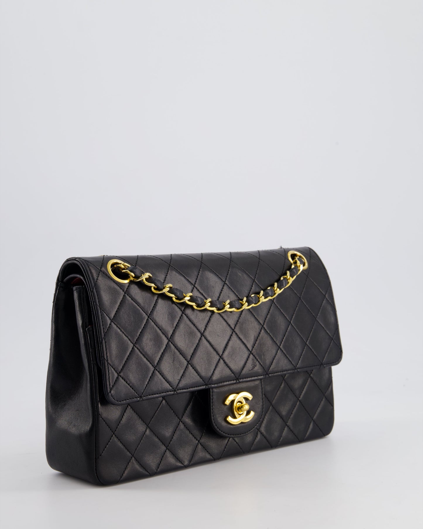 Chanel Black Medium Classic Double Flap Flap Bag - Rovelle Bags