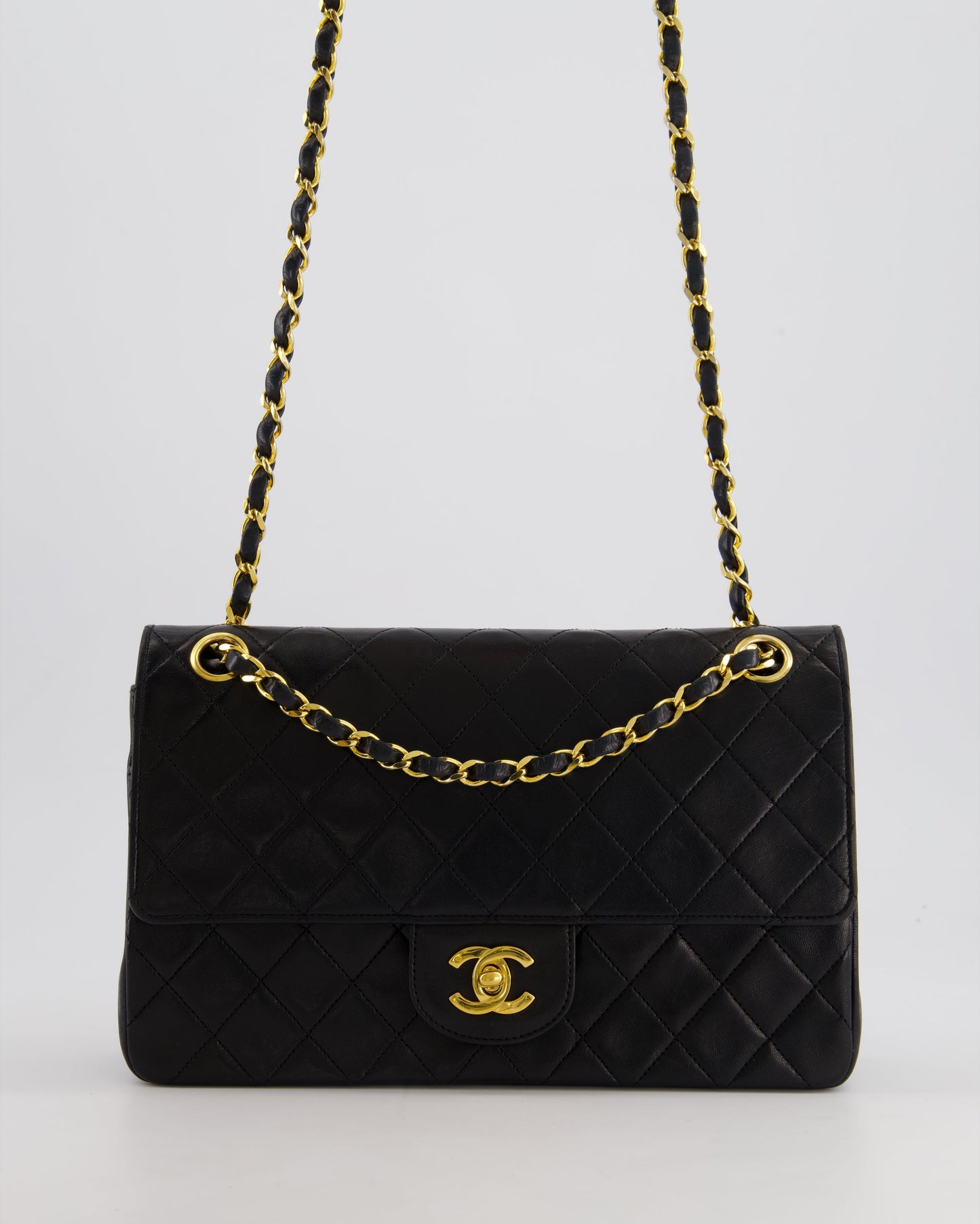 Chanel Black Medium Classic Double Flap Flap Bag - Rovelle Bags