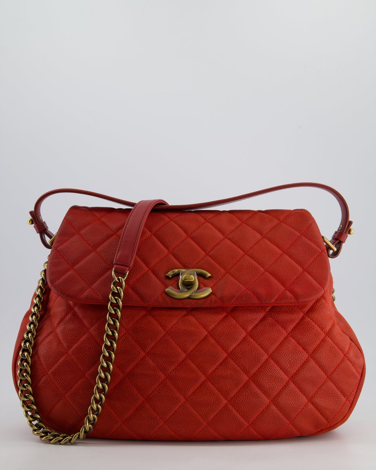 Chanel Red Country Chic Handbag - Rovelle Bags