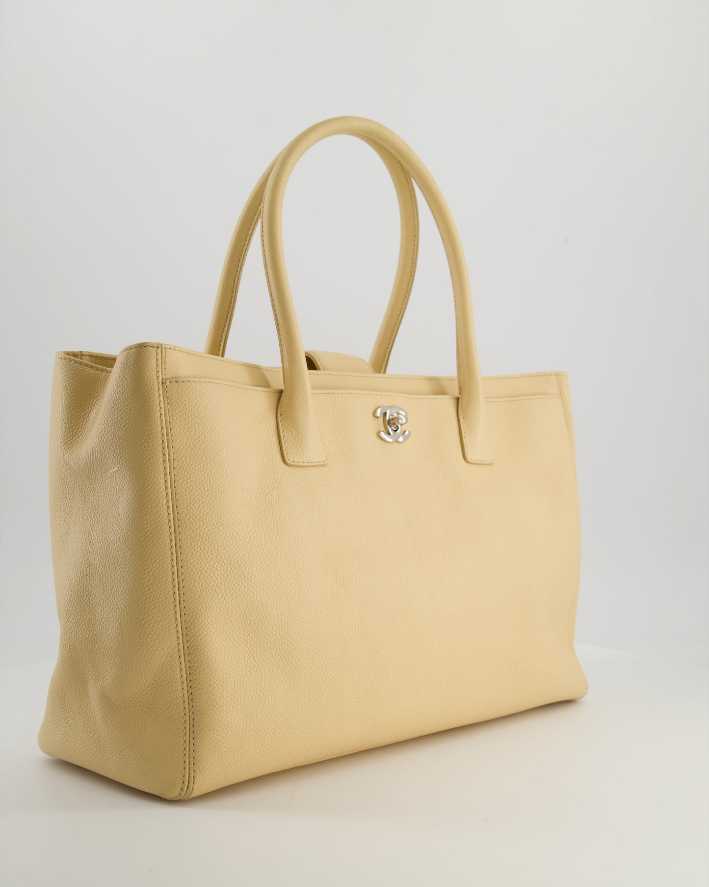 Chanel Beige Executive Tote Tote Bag - Rovelle Bags