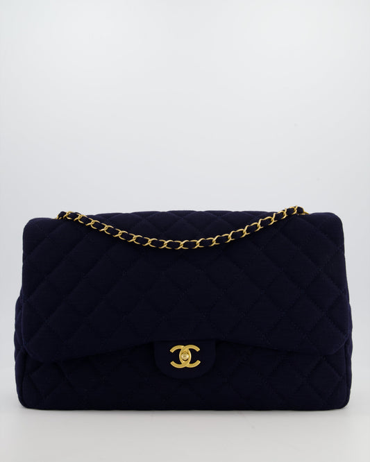 Chanel *HOT* Chanel Navy XXL Single Flap Bag - Rovelle Bags