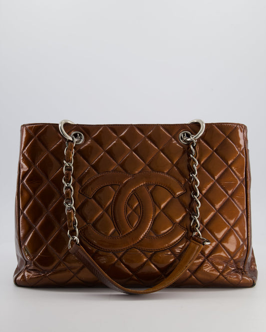 Chanel Bronze GST Grand Shopper Tote Tote Bag - Rovelle Bags