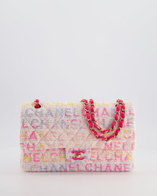 Chanel 2024 White & Pastel Multicolour Flap Bag - Rovelle Bags