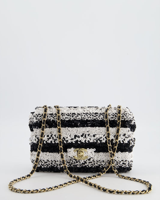 Chanel *HOT* Chanel Black and White Flap Bag - Rovelle Bags