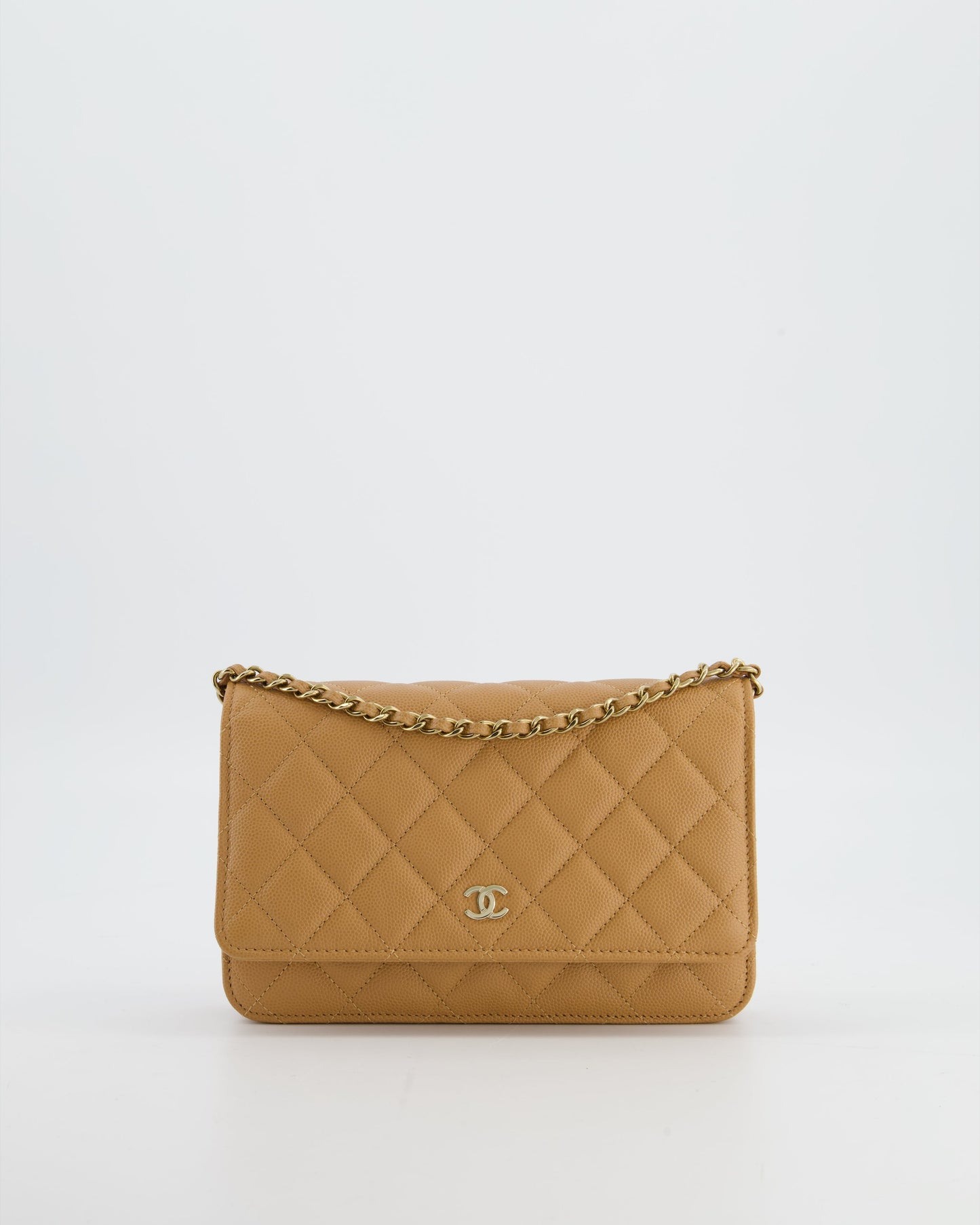 Chanel Caramel Wallet on Chain Wallet On Chain - Rovelle Bags