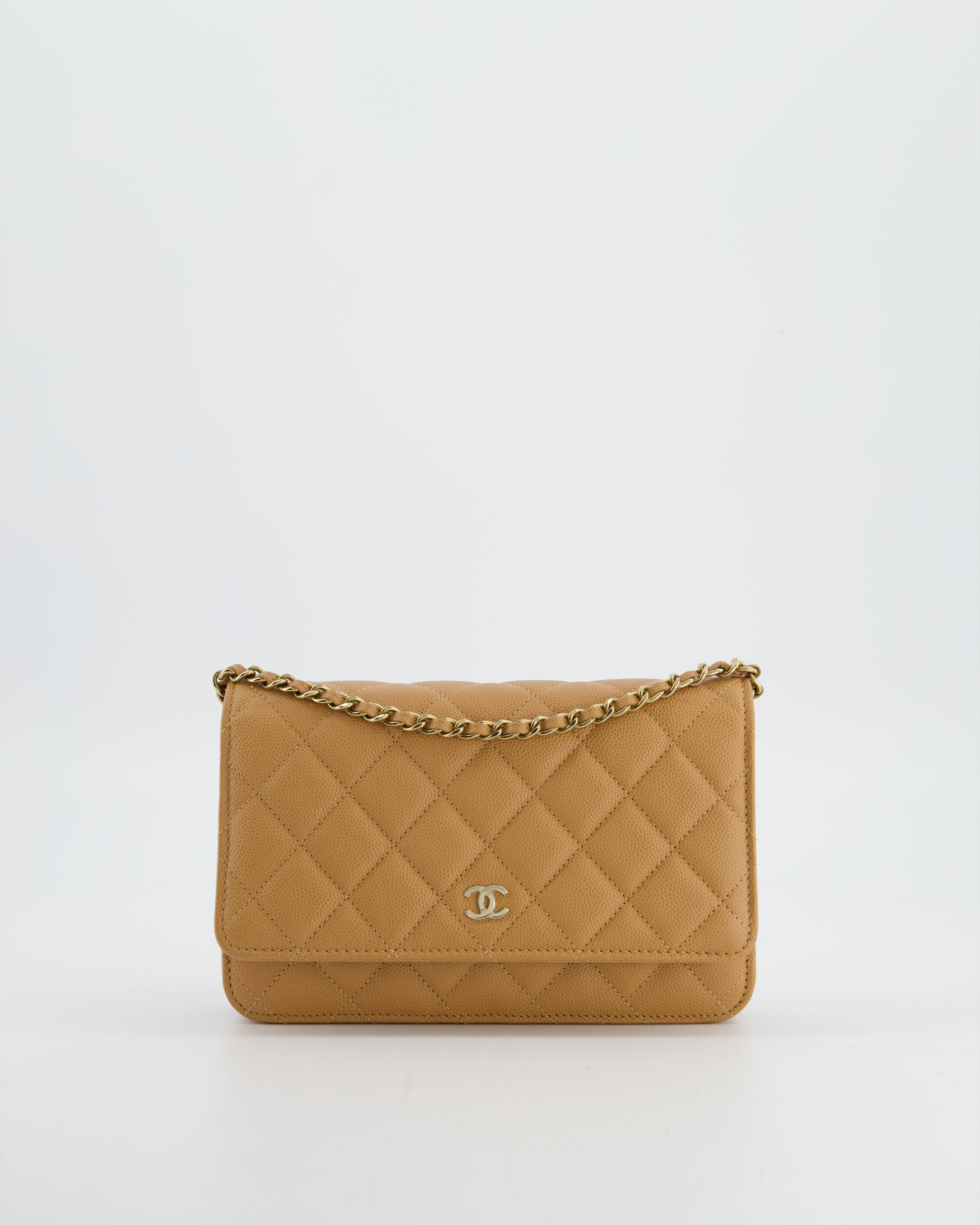 Chanel Caramel Wallet on Chain Wallet On Chain - Rovelle Bags