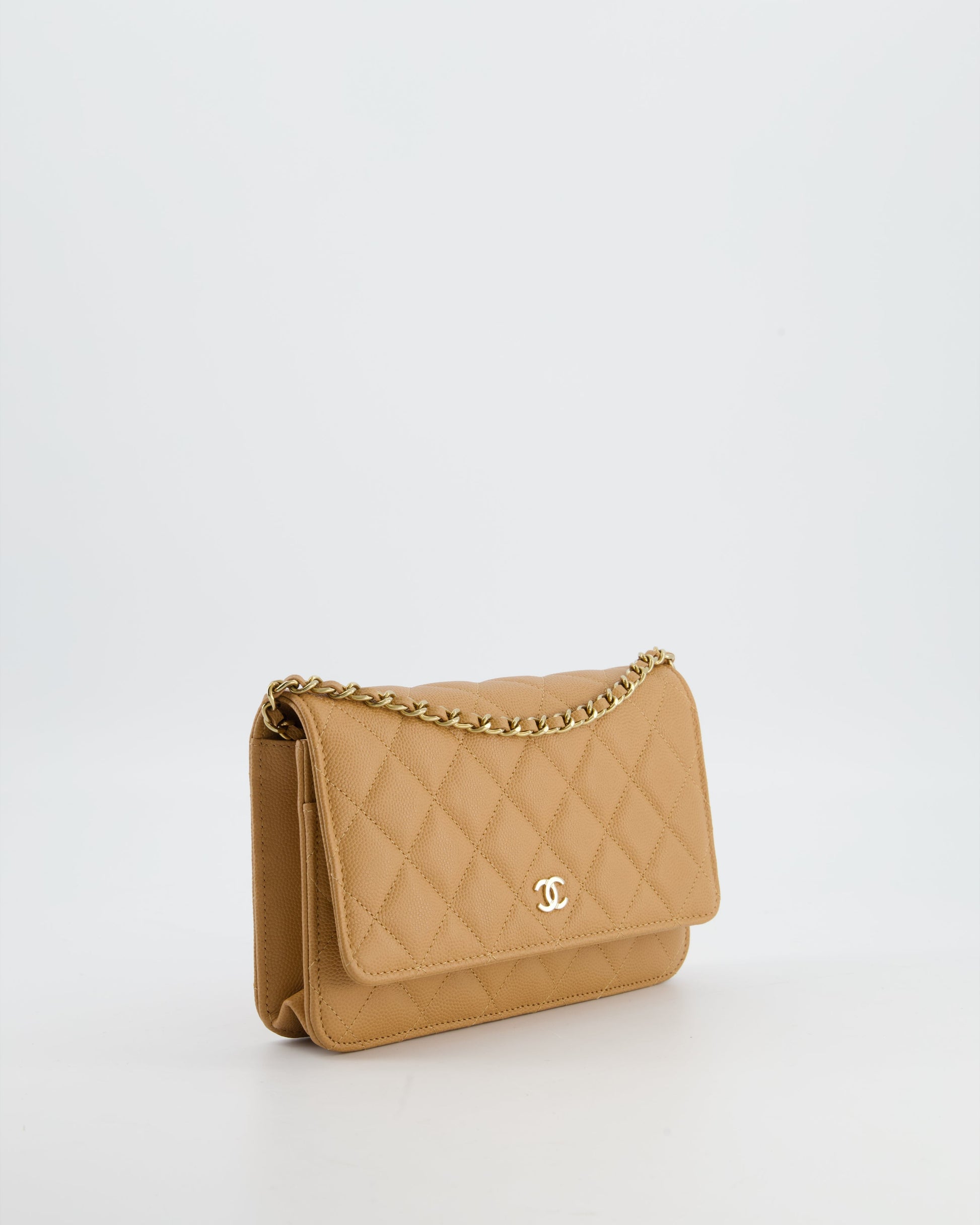Chanel Caramel Wallet on Chain Wallet On Chain - Rovelle Bags