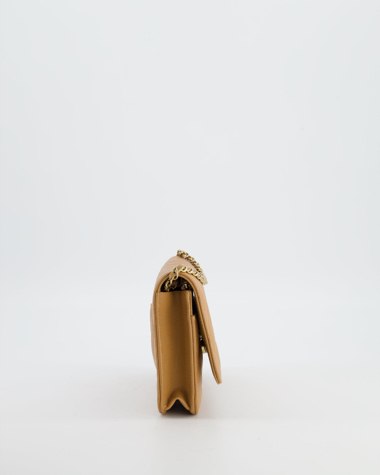 Chanel Caramel Wallet on Chain Wallet On Chain - Rovelle Bags