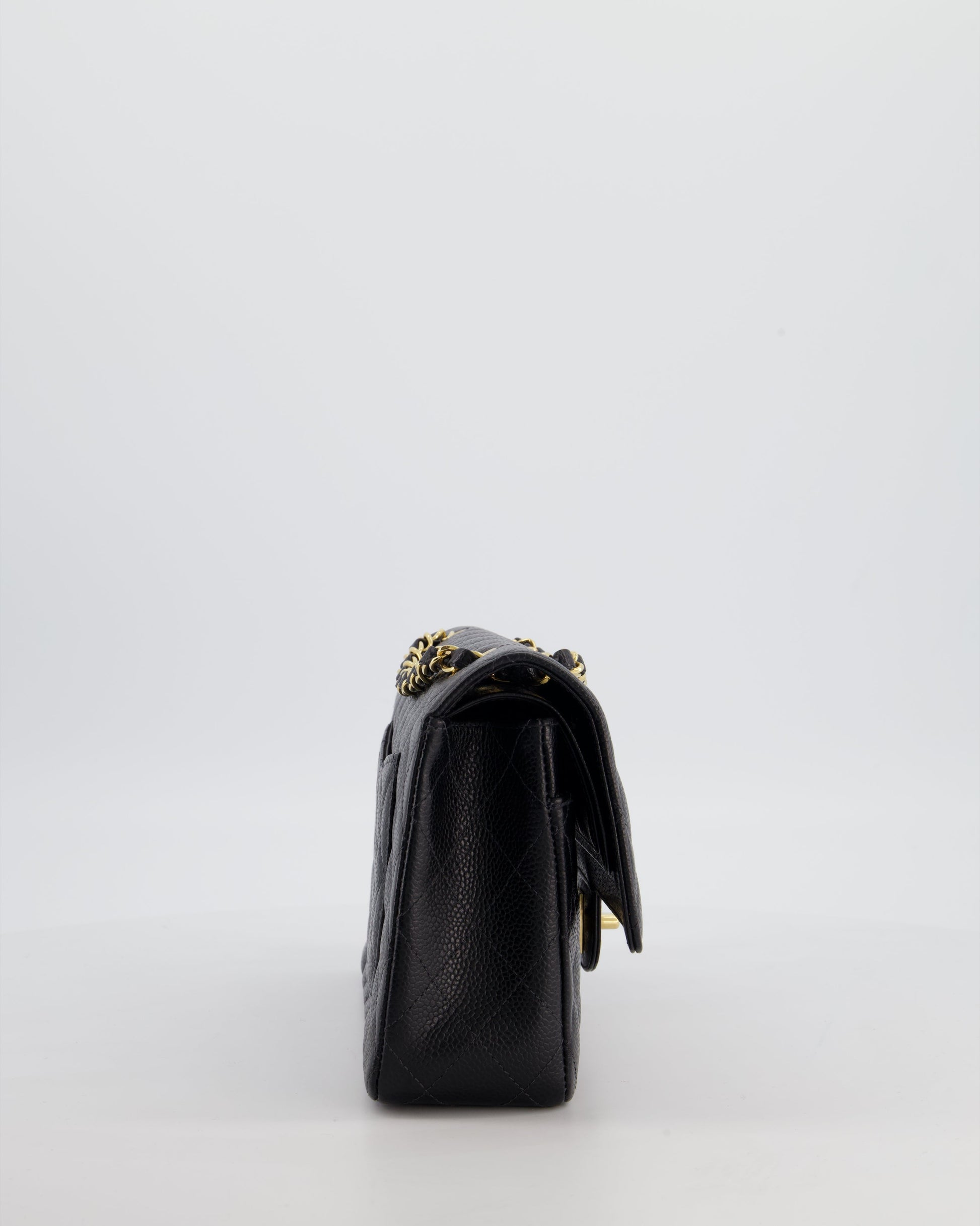 Chanel Medium Black Classic Double Flap Flap Bag - Rovelle Bags