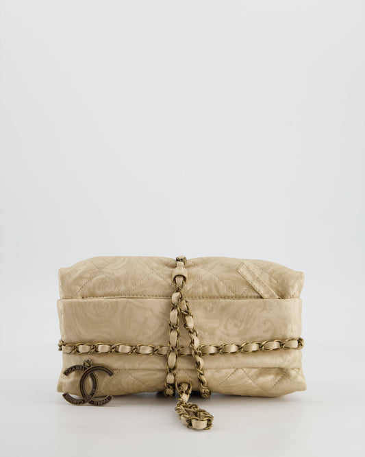 Chanel 12/A -Bombay Gold Baluchon Clutch Clutch Bag - Rovelle Bags